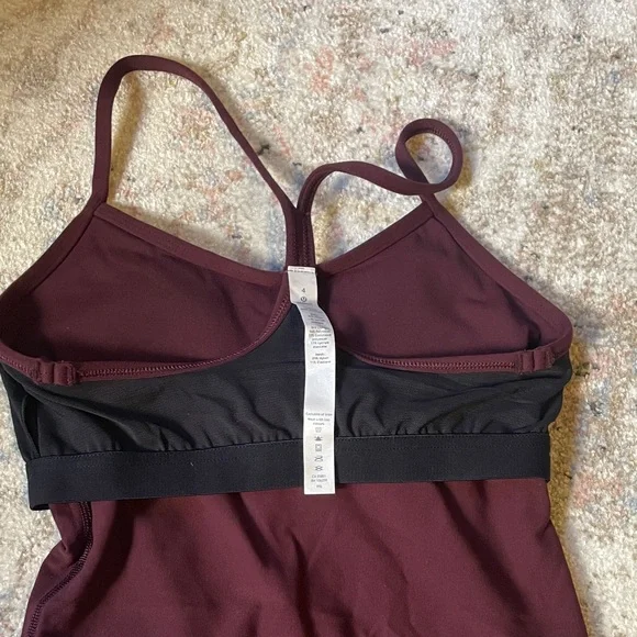 Maroon Spaghetti Strap Lululemon Tanktop - Picture 3 of 5